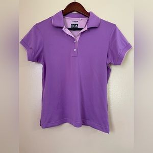 Adidas Women's Golf Athletic Purple Shirt S